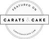 Featured on Carats & Cake badge